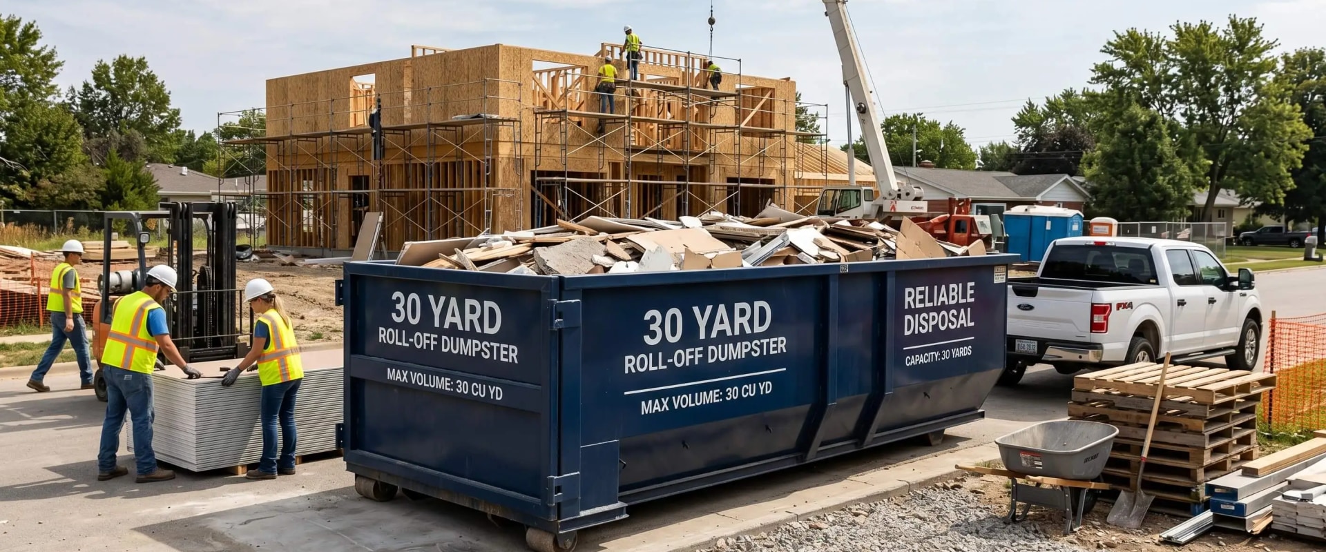 30 Yard Dumpster Size Explained for First-Time Renters