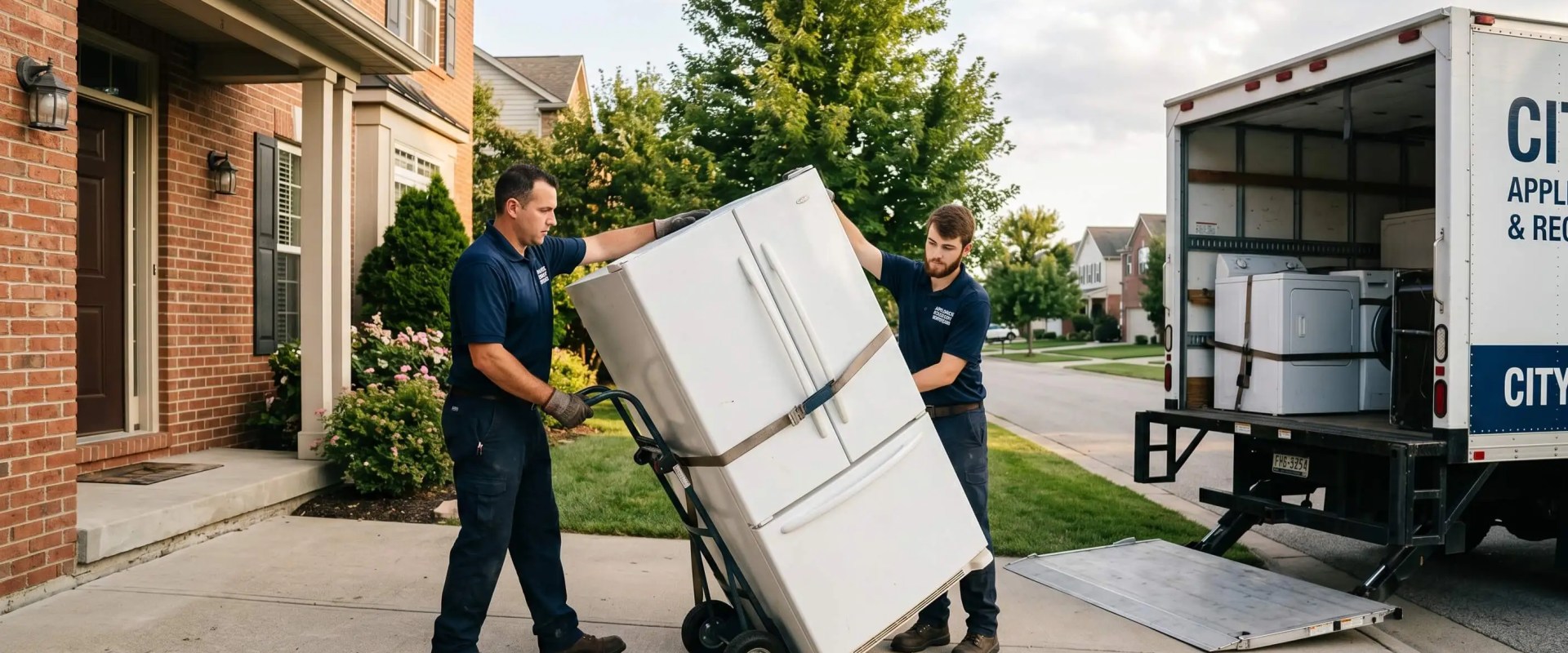 How City and Private Appliance Pick Up Options Compare