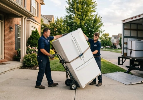 How City and Private Appliance Pick Up Options Compare