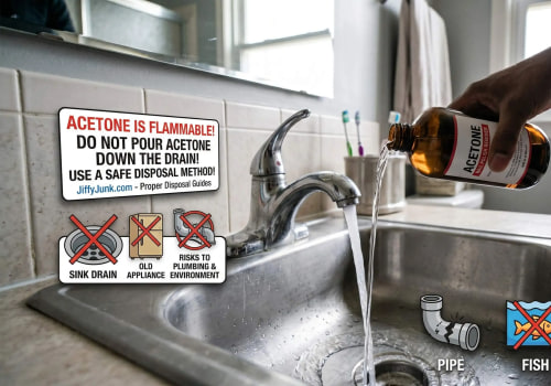What to Do If You Poured Acetone Down the Drain by Mistake